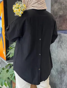 مانتو پشت دکمه پانیز کد : 7594