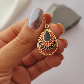 گوشواره سنتی طرح طاووس