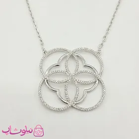 گردنبند زنانه ژوپینگ طرح گل