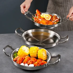 تابه سرو دسته دار گرد سیلور