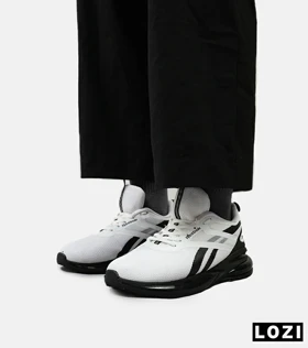 کفش کتانی مردانه و زنانه سفید مشکی Reebok