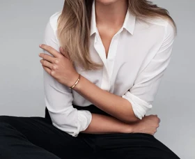 دستبند دنیل ولینگتون رزگلد زنانه Daniel-Bracelet-3464-L