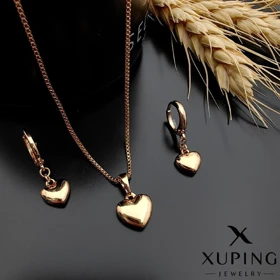 نیم‌ست ژوپینگ طرح قلب ساده