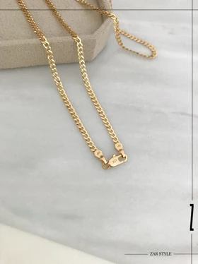 گردنبند کارتیه فلت 3 میل