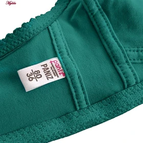 سوتین بدون فنر زنانه رنگ سبزآبی پانیذ مدل 66321