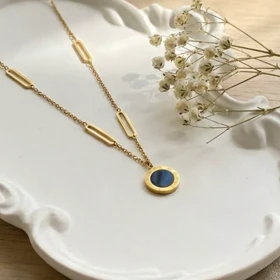 گردنبند بولگاری دو رویه