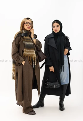 بارانی 6دکمه آستر دار کد1004573