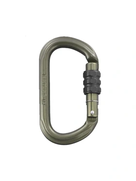 کارابین قفل پیچی کایلاس مدل Oval Screw Gate HAC KE210009