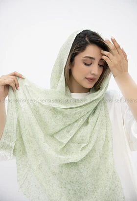 شال کنفی آبرنگی