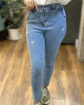 شلوار جین مام استایل-4024