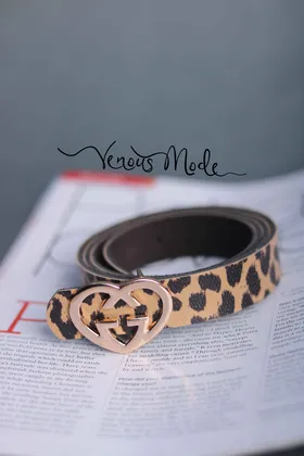 کمربند پلنگی GUCCI