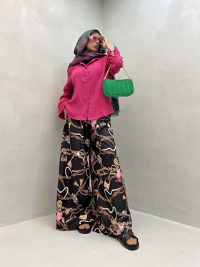 شومیز پنبه‌ای ساده