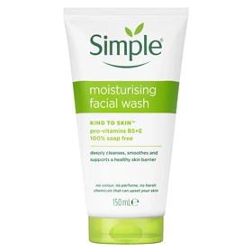 ژل شستشوی صورت سیمپل مدل Moisturizing حجم 150 میلی لیتر