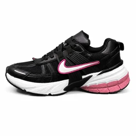 کفش کتانی زنانه نایکیv2k مشکی صورتی Nike V2k