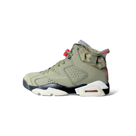 کتانی نایک ایر جردن 6 رترو تراویس اسکات کیفیت اورجینال Nike Air Jordan 6 Retro Travis Scott