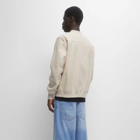 بامبر ساده PULL&BEAR رنگ کرم
