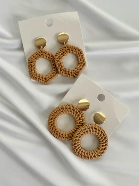گوشواره حصیری