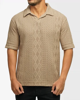 پولوشرت طرح دار