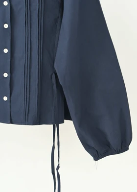 شومیز یقه هفت بند دار