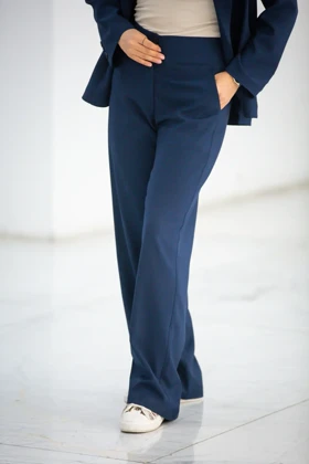 شلوار زنانه بزایاق دو دکمه