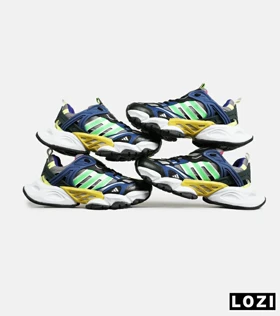 کفش کتانی مردانه و زنانه طوسی آبی سبز ADIDAS performance x9000l4 مدل 6877