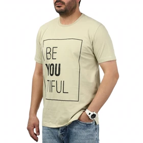 تیشرت آستین کوتاه چاپی مردانه سیزر مدل 155118142