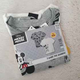 تیشرت دخترانه دیزنی کد Z-HF33 مجموعه 2 عددی