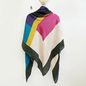 روسری کشمیر 6 رنگ