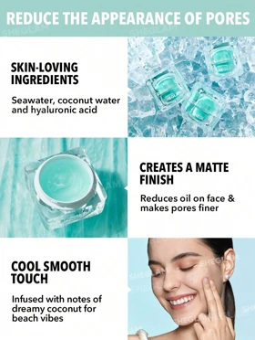 پرایمر صورت شیگلم مدل Glacier Glo Smoothing مناسب زیر آرایش حجم 30 گرم