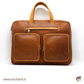 کیف اداری دوجیب تمام چرم mrc131-29