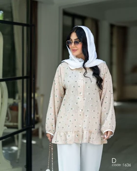 مانتو عروسکی زنانه کد 1636 (ضمانت اصالت)