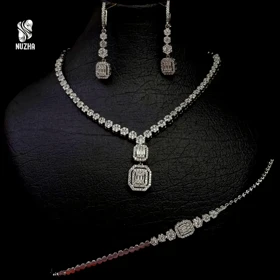 سرویس نقره زنانه کدsnz1046