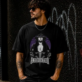 تیشرت طرح اندرتیکر undertaker