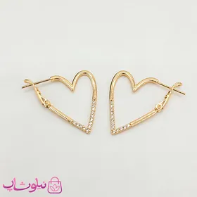 گوشواره زنانه ژوپینگ مدل قلب