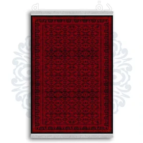 فرشینه از جنس پارچه هازان مخمل ترک طرح سنتی و مدرن برند دفه کد DDSS5