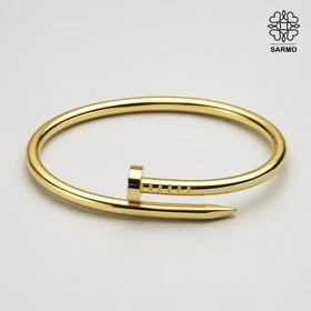 بنگل طرح میخ طلایی کد 509428030-49
