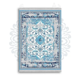 فرشینه از جنس پارچه هازان مخمل ترک طرح سنتی و مدرن برند دفه کد DAMG468