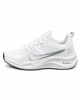کتانی خارجی مردانه مدل نایکی زوم ایکس لبخند سفید تمام NIKE(مستر کوالیتی)
