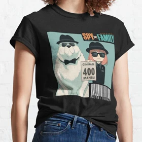 تیشرت جاسوس و خانواده | تیشرت Spy x Family طرح Spy x Family کد 126190