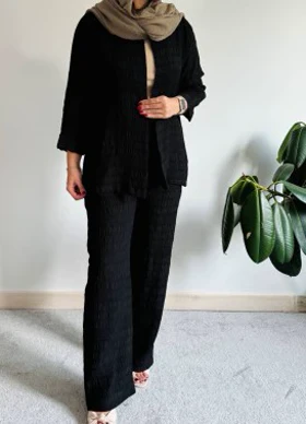 ست کت و شلوار کوک دوزی