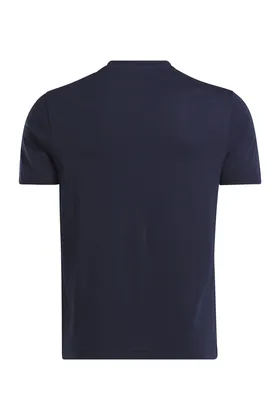 تیشرت آستین کوتاه مردانه آبی سرمه ای IDENTITY STACKED L REEBOK IDENTITY STACKED L
