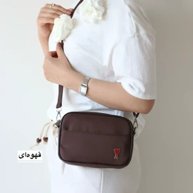 کیف زنانه دوشی مدل بلومی (قهوه ای)