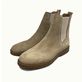 نیم بوت جیر ساده بغل کش ZARA