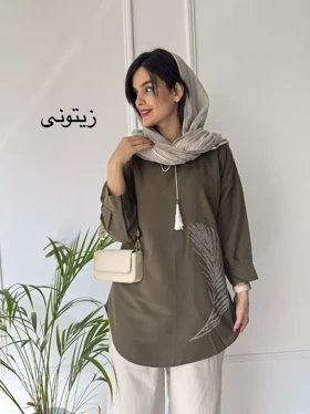 مانتو تونیکی برگ