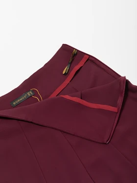 شلوار زنانه کرپ ازبالا گشاد پیلی دار مجلسی 10101