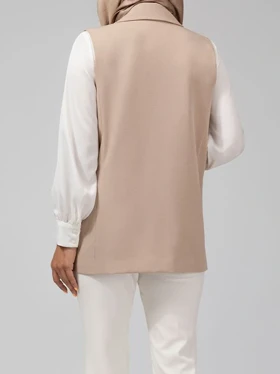 جلیقه زنانه برنس Bornos مدل نوژه کد 02673