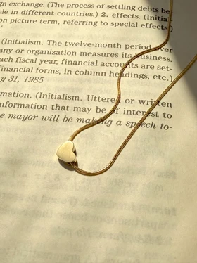 گردنبند قلب مینیمال