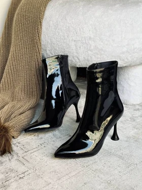 نیم بوت ورنی