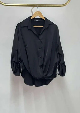 شومیز گره‌ای ساتیک4075