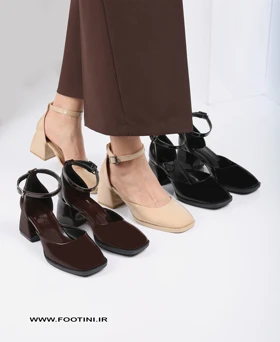 کفش عروسکی پاشنه 7 سانت کد NI 114